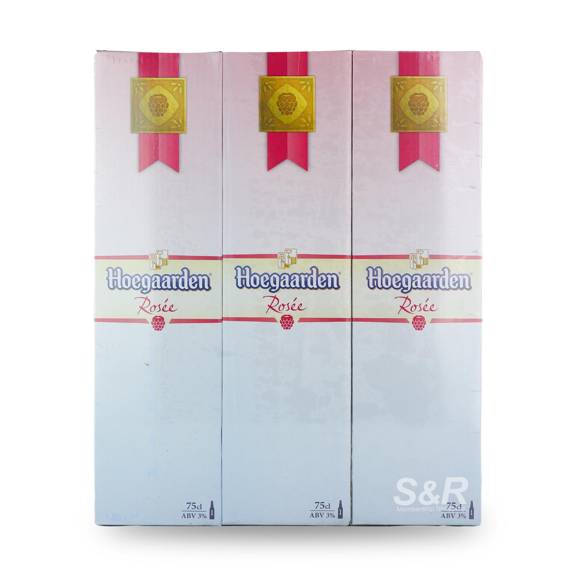 Hoegaarden Rosee Wheat Beer 3pcs Hoegaarden Rosee Wheat Beer 3pcs